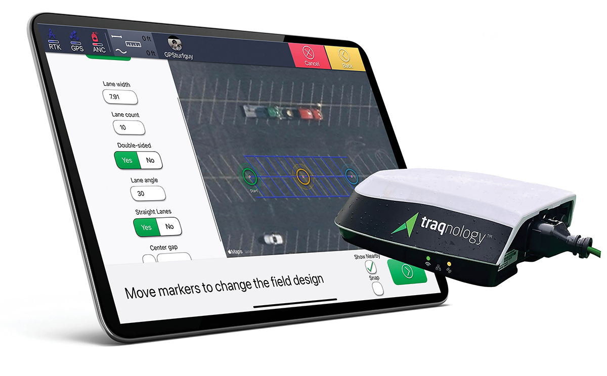GPS Line Marking for Athletic Field Professionals| Traqnology