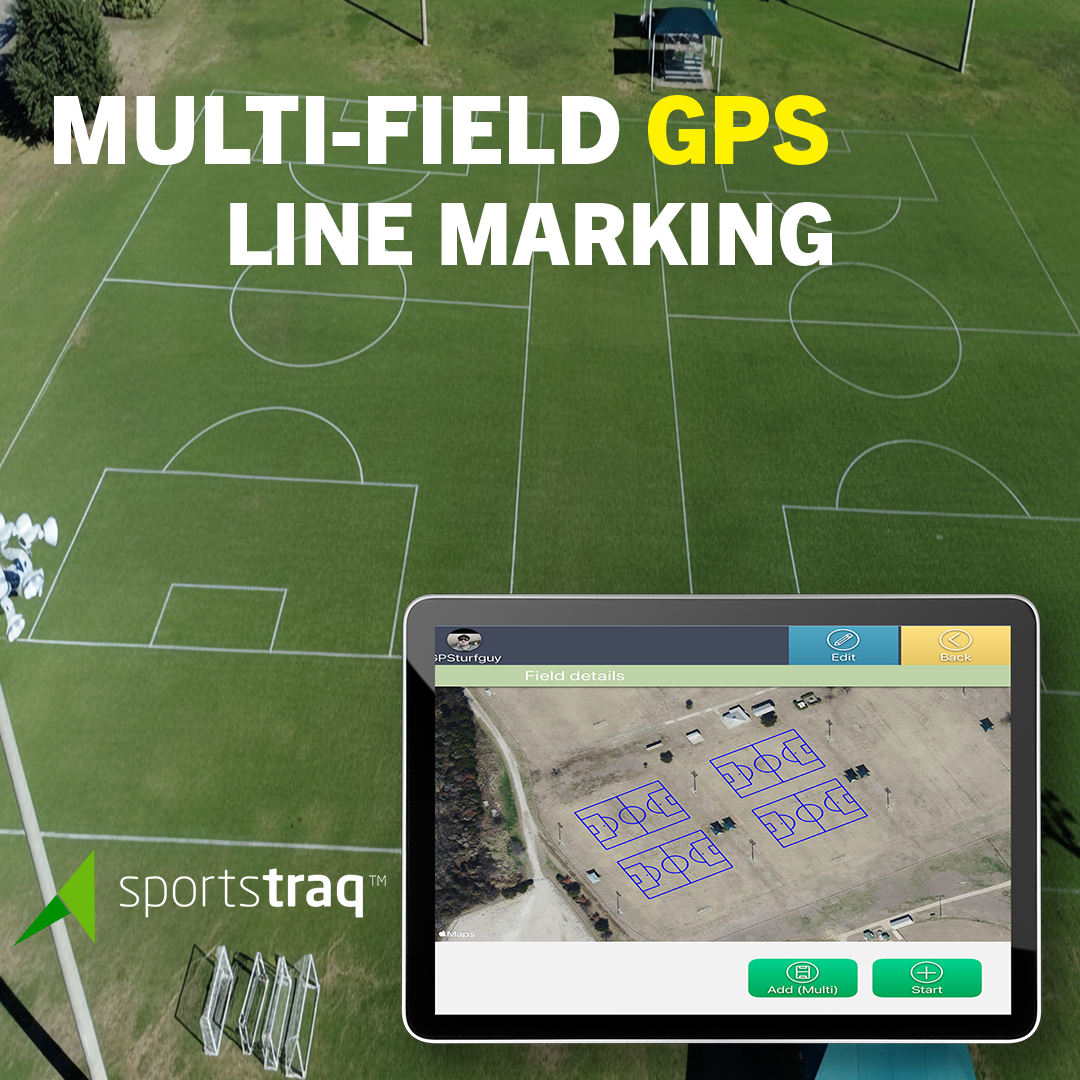 GPS Line Marking for Athletic Field Professionals| Traqnology
