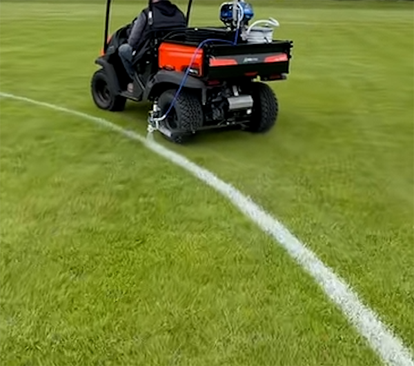 Paint with GPS accuracy