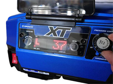 Graco digital control display